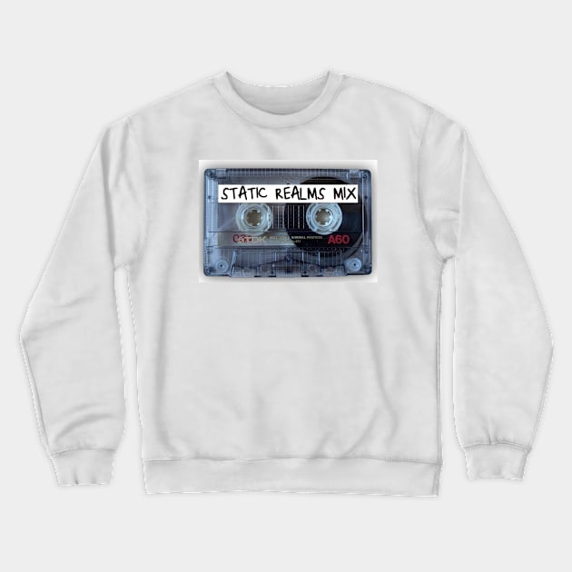 Static Realms Mixtape Crewneck Sweatshirt by Electrish